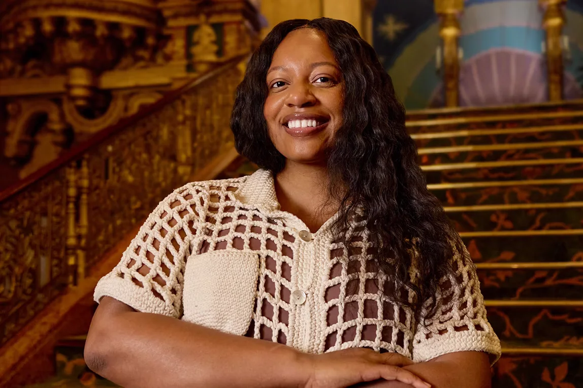 Designer Nia Thomas